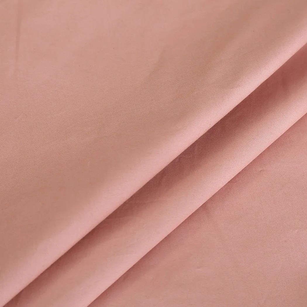 198x122cm Anti Anxiety Weighted Blanket Cover Polyester Cover Only Peach