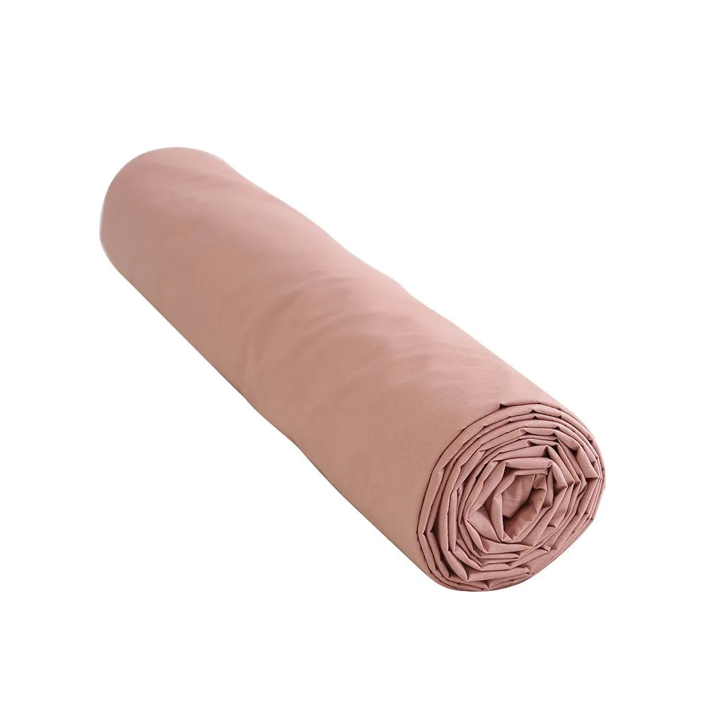 198x122cm Anti Anxiety Weighted Blanket Cover Polyester Cover Only Peach