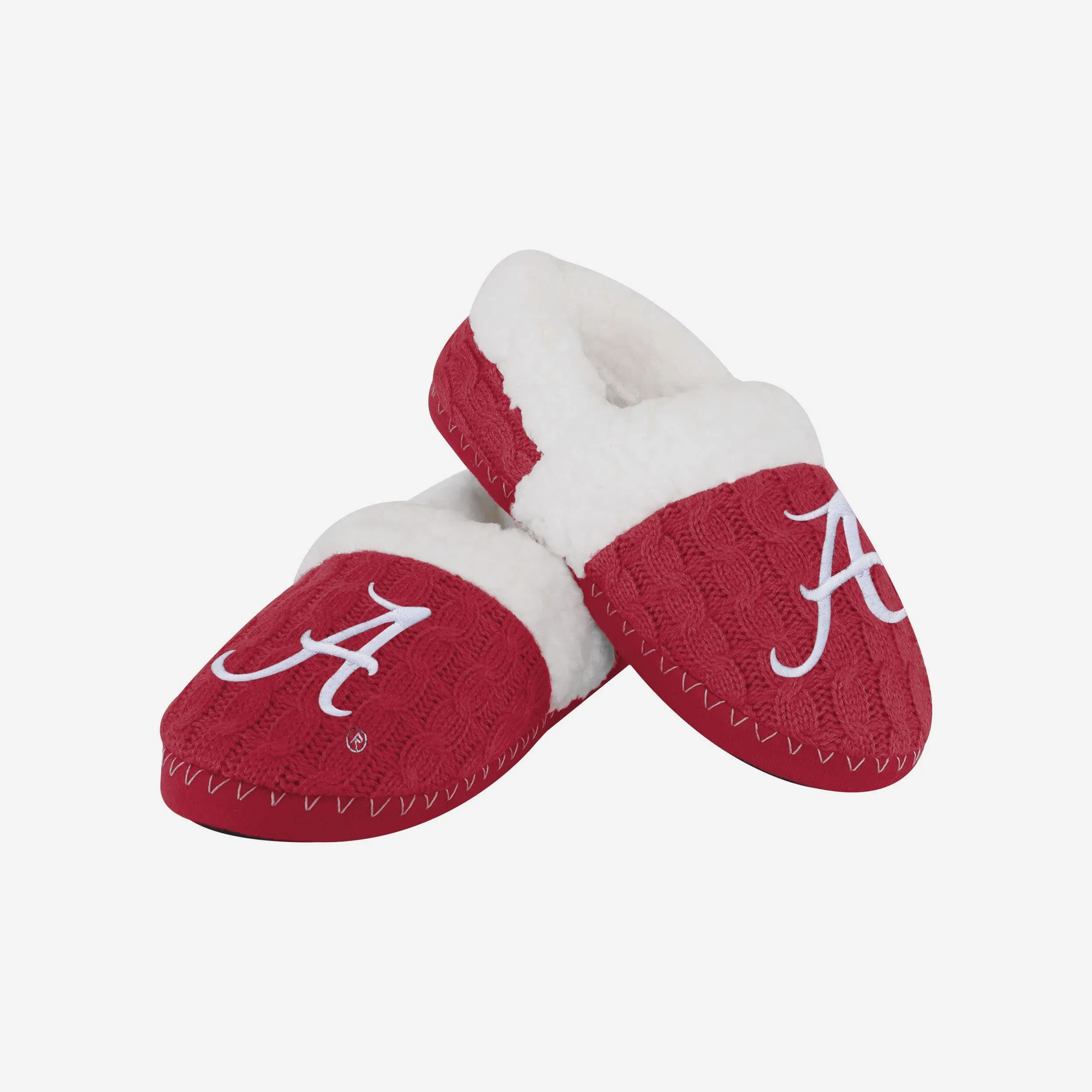 Alabama Crimson Tide Womens Team Color Moccasin Slipper
