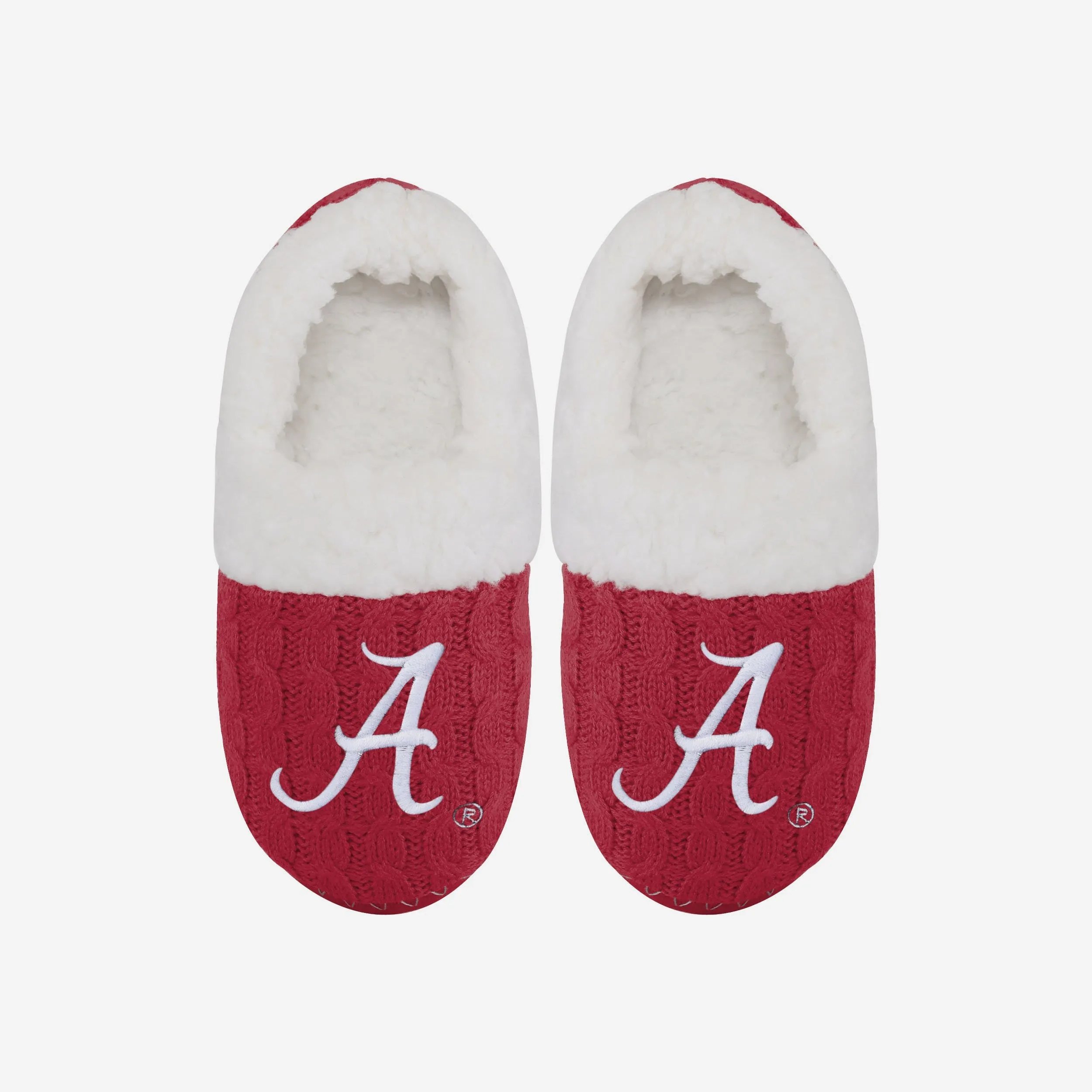 Alabama Crimson Tide Womens Team Color Moccasin Slipper