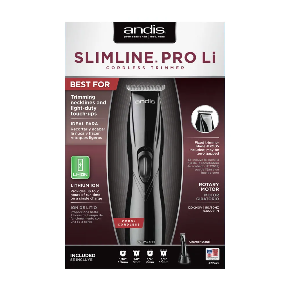 ANDIS - Slimline Pro Li Cordless Trimmer