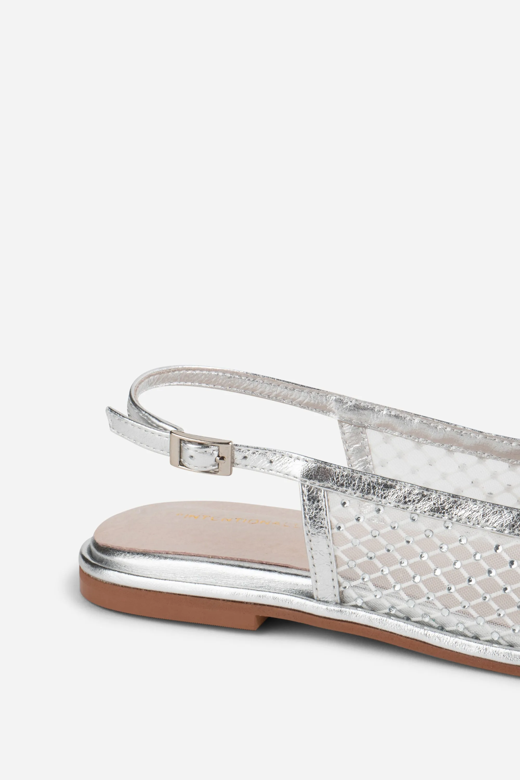 ANNA MESH SLINGBACK BALLET FLAT