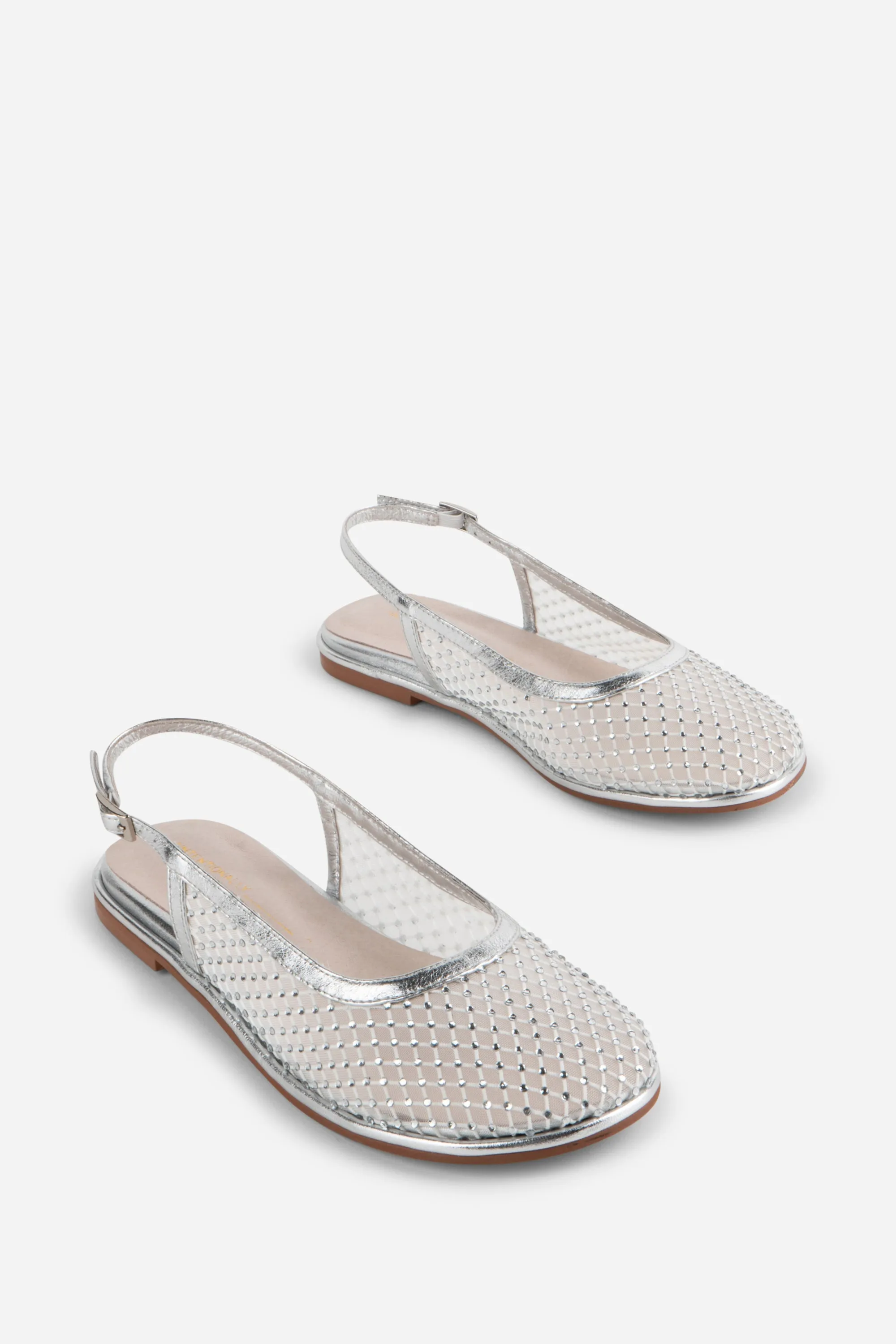 ANNA MESH SLINGBACK BALLET FLAT