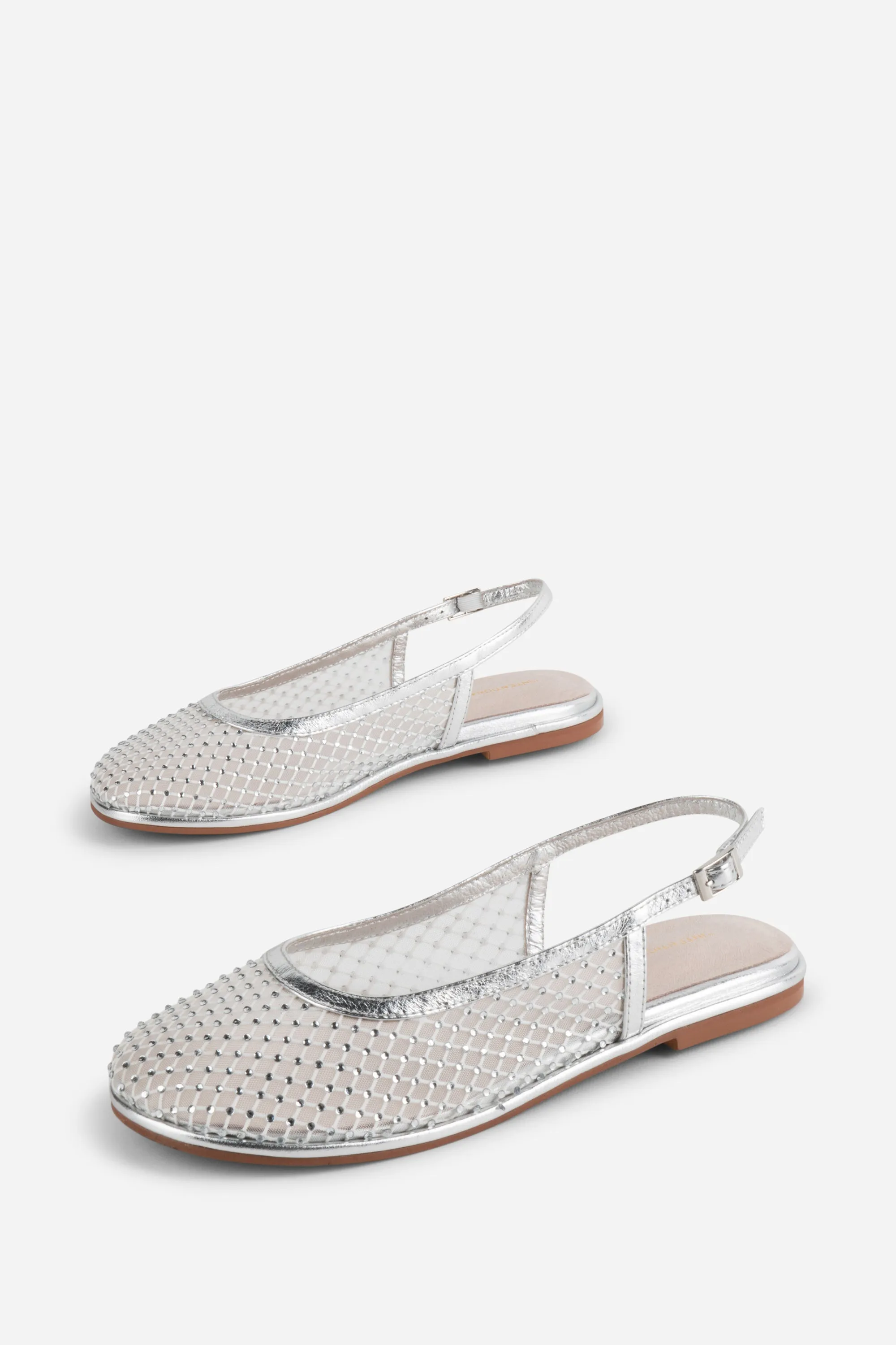 ANNA MESH SLINGBACK BALLET FLAT