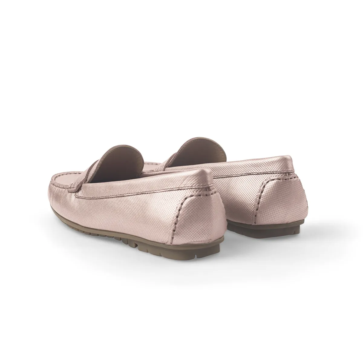 Astrantia - Printed Cow Leather - 8 Blush