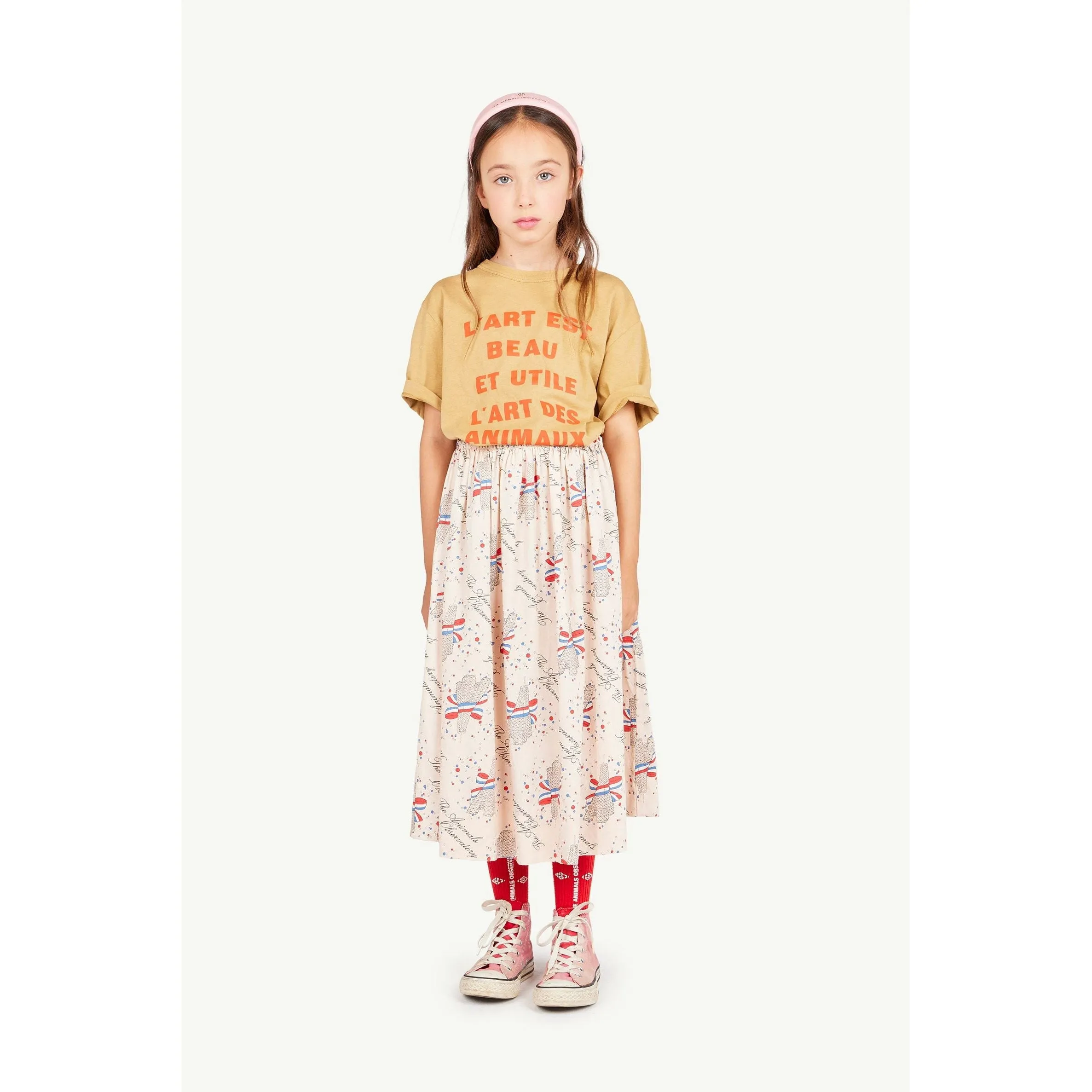 Big Rooster Relaxed T-Shirt Brown