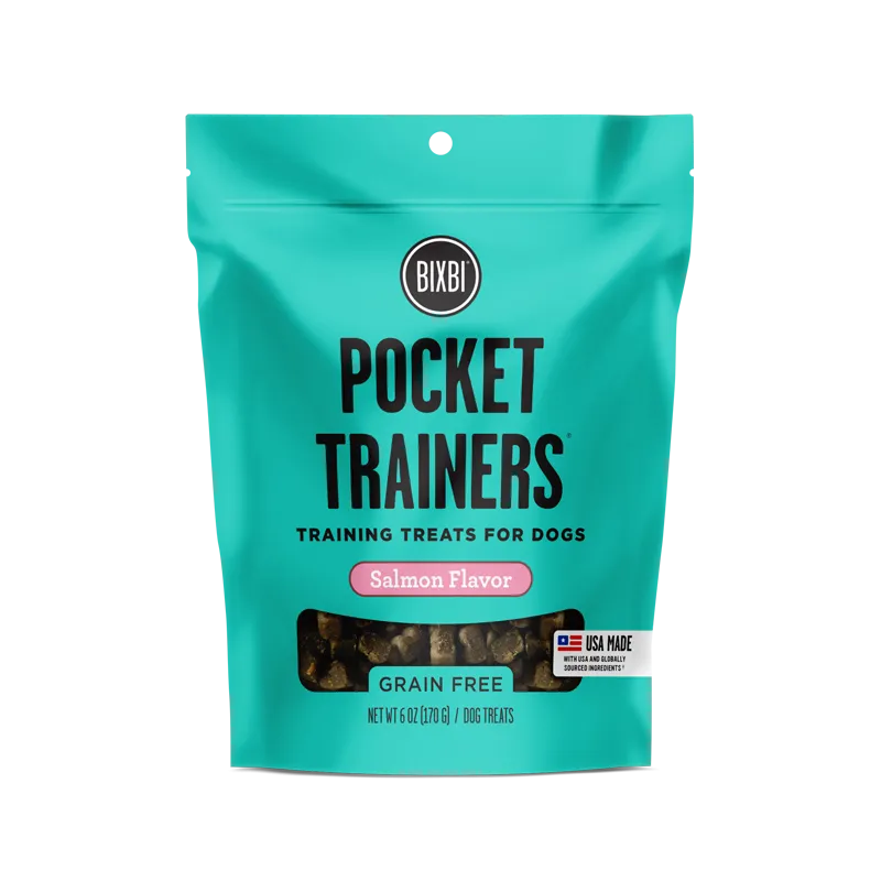 Bixbi Pocket Trainers Salmon Flavor Dog Treats