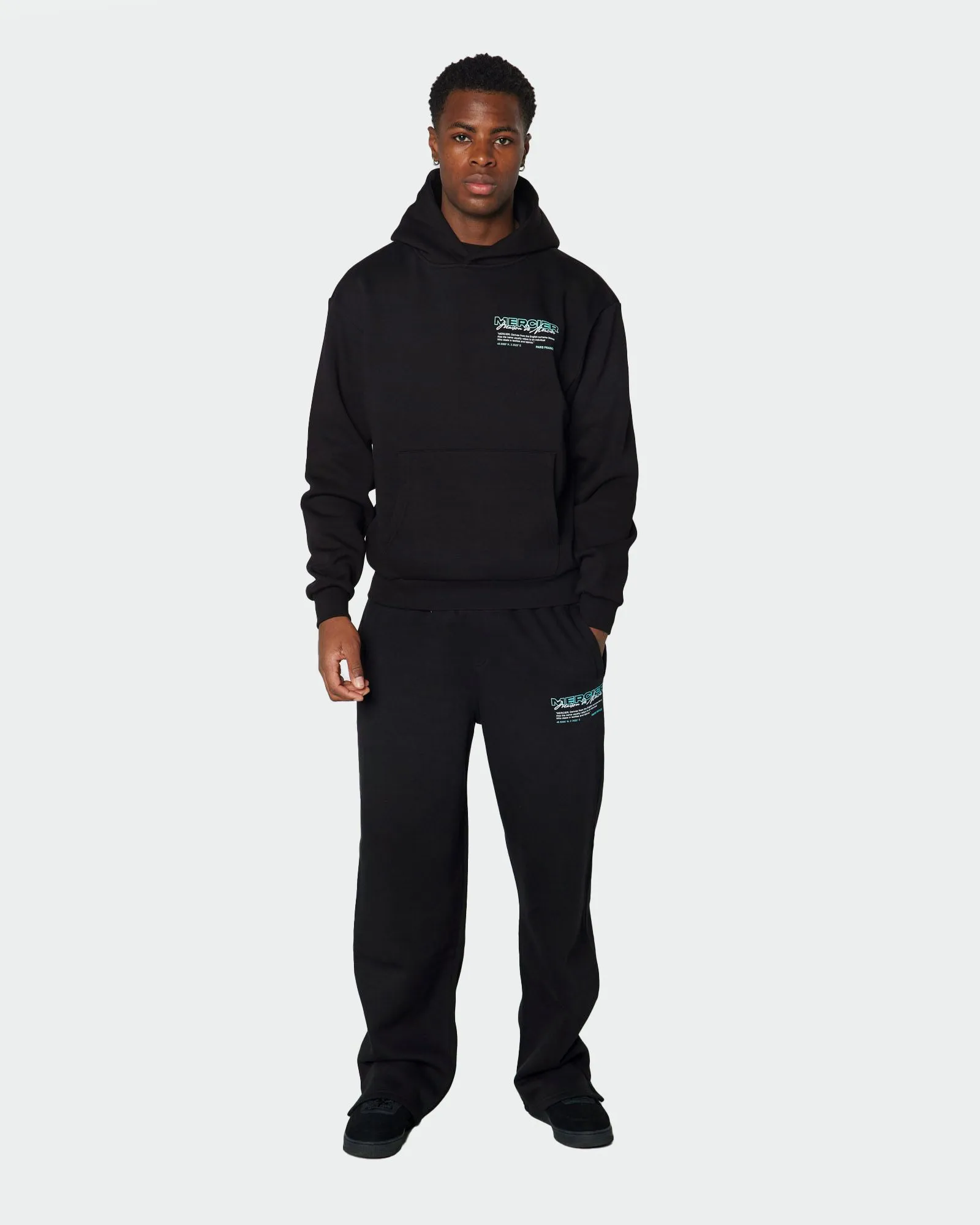 Black Tiffany Caruso 2.0 Relaxed Hoodie
