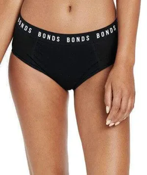 Bonds Bloody Comfy Moderate Period Full Brief - Black