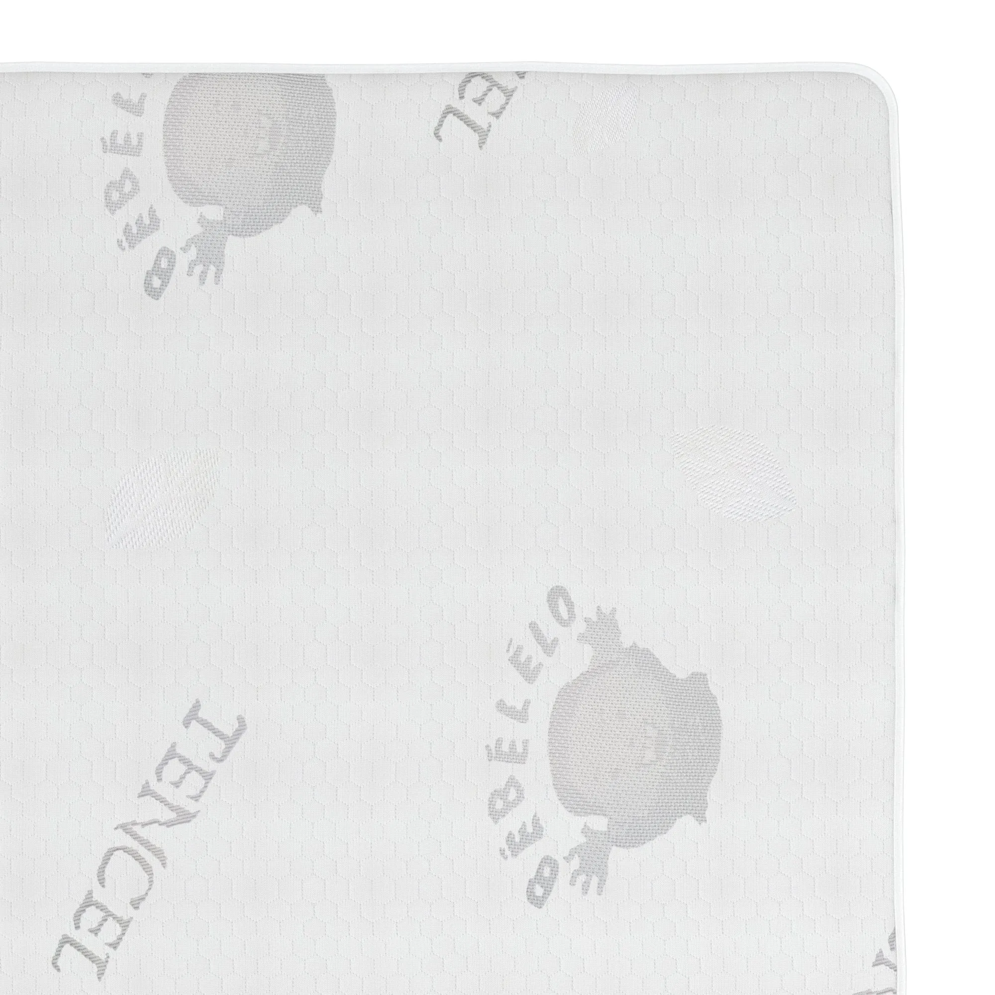 Boobeyeh baby crib mattress - dual-layer, safe, breathable, for infants & toddlers