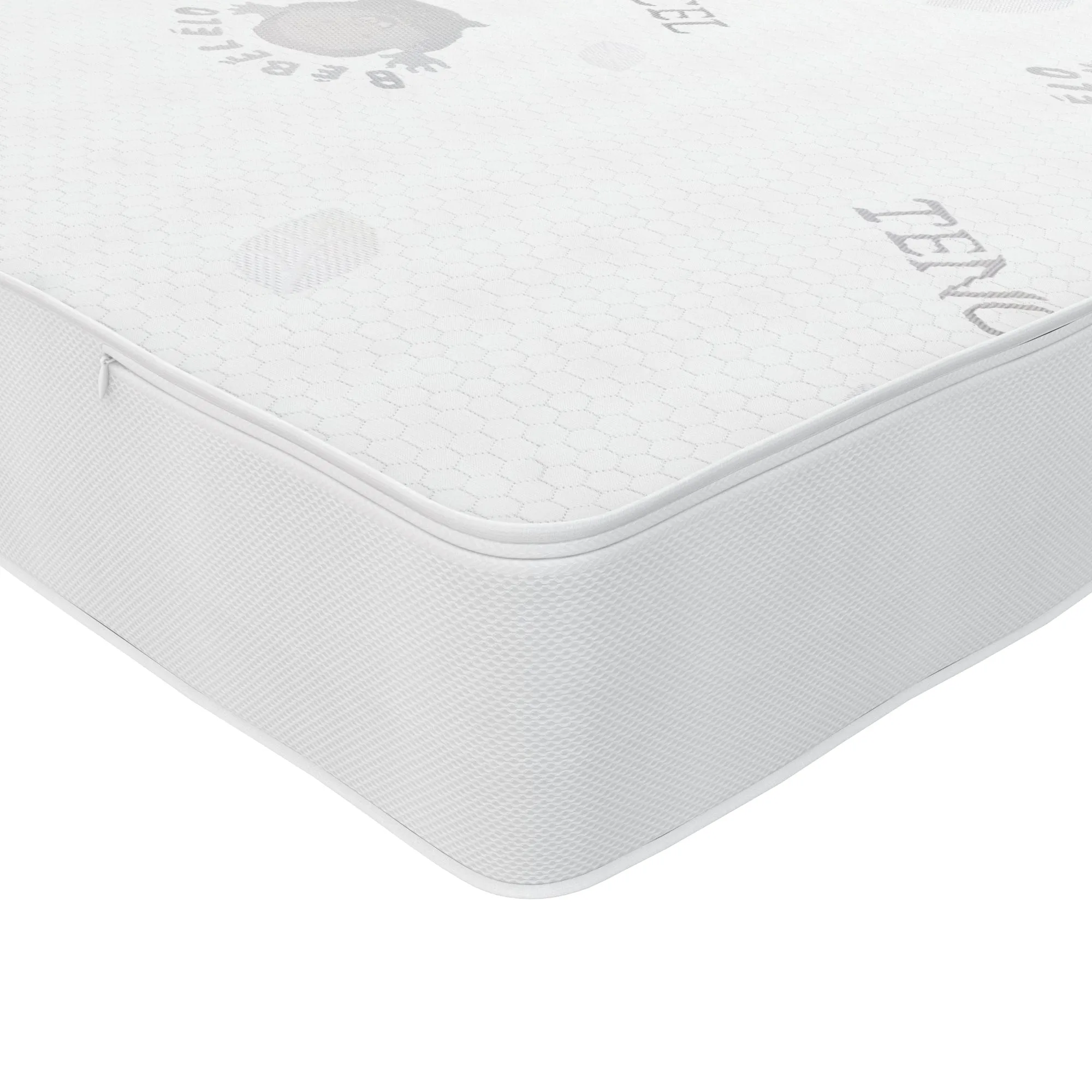 Boobeyeh baby crib mattress - dual-layer, safe, breathable, for infants & toddlers