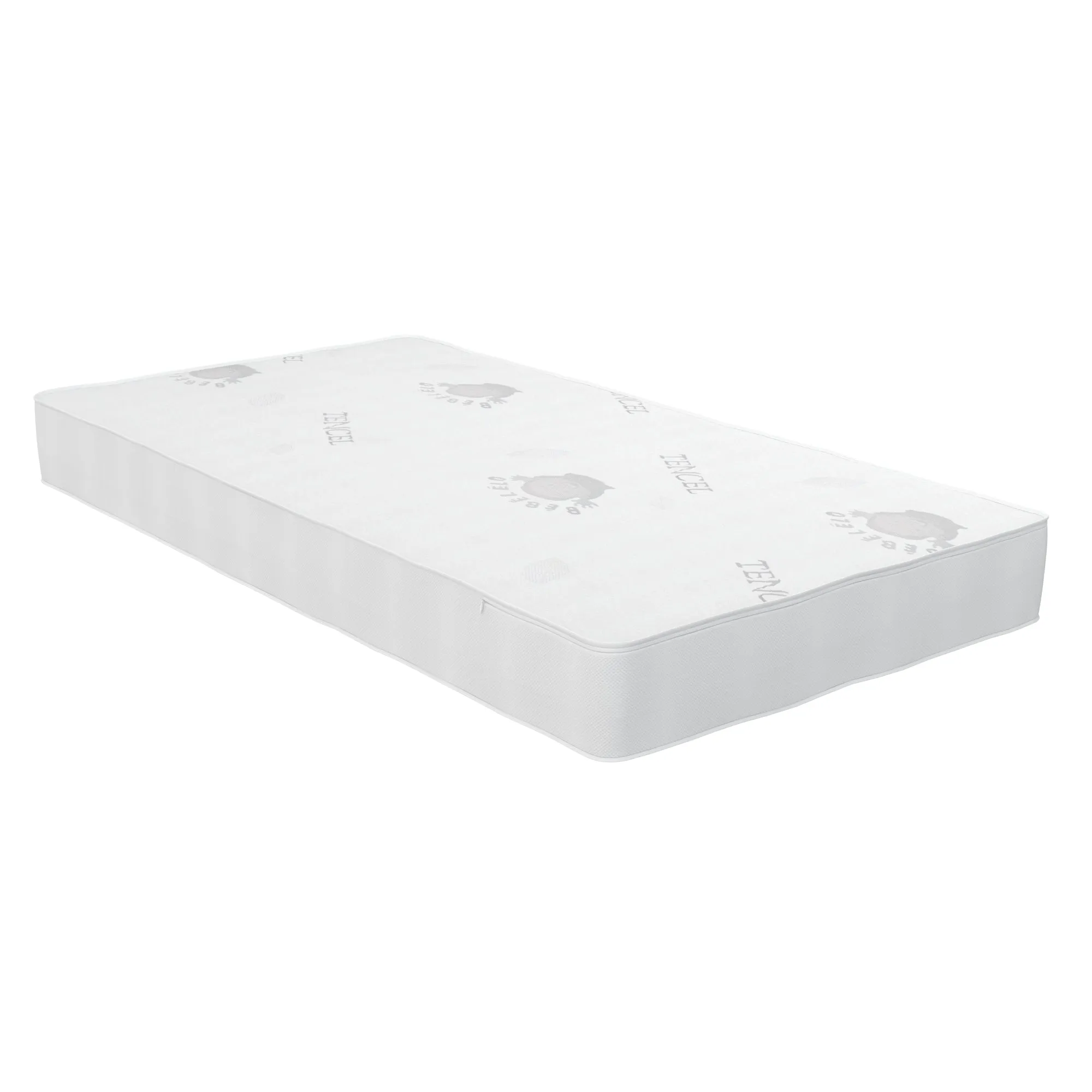 Boobeyeh baby crib mattress - dual-layer, safe, breathable, for infants & toddlers