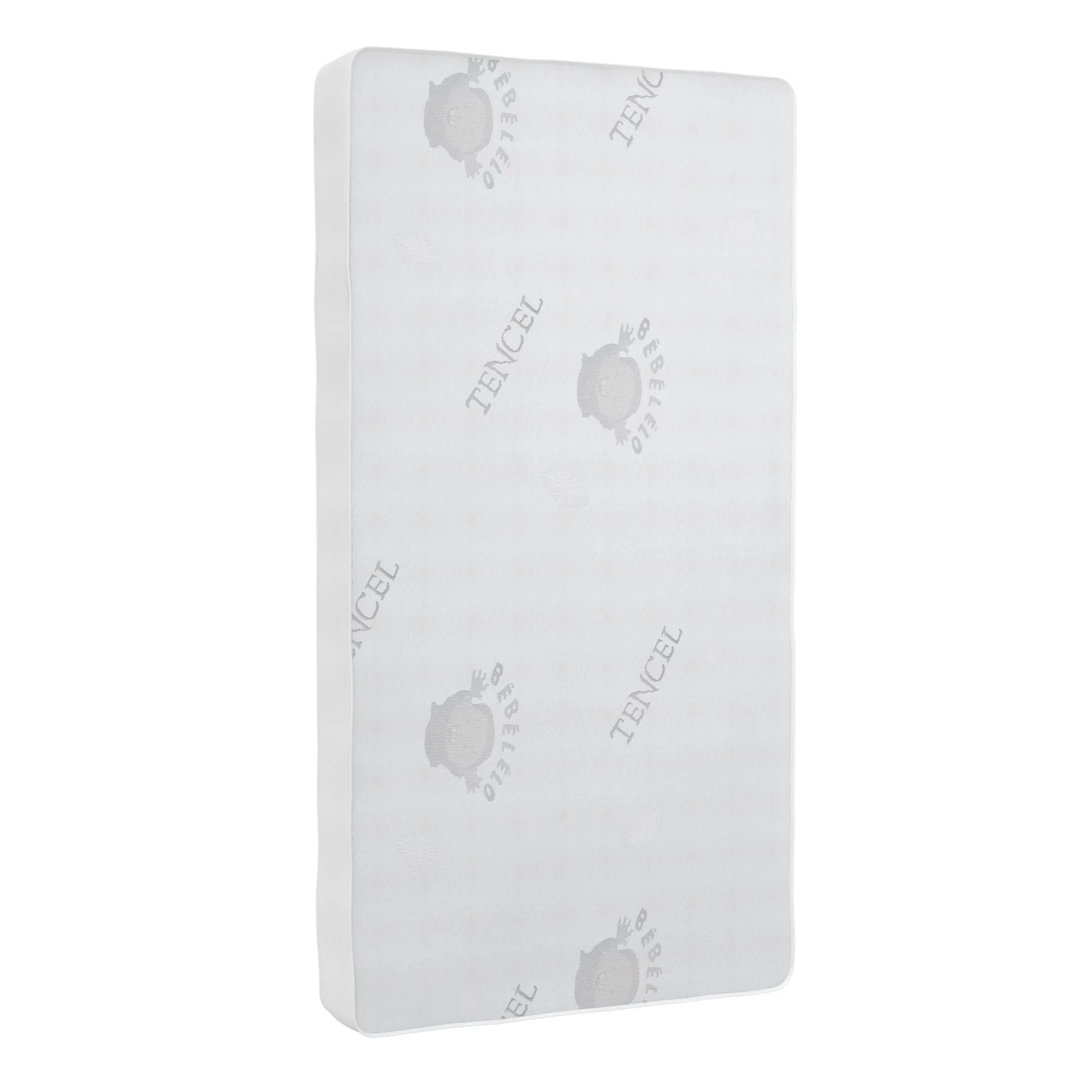 Boobeyeh baby crib mattress - dual-layer, safe, breathable, for infants & toddlers