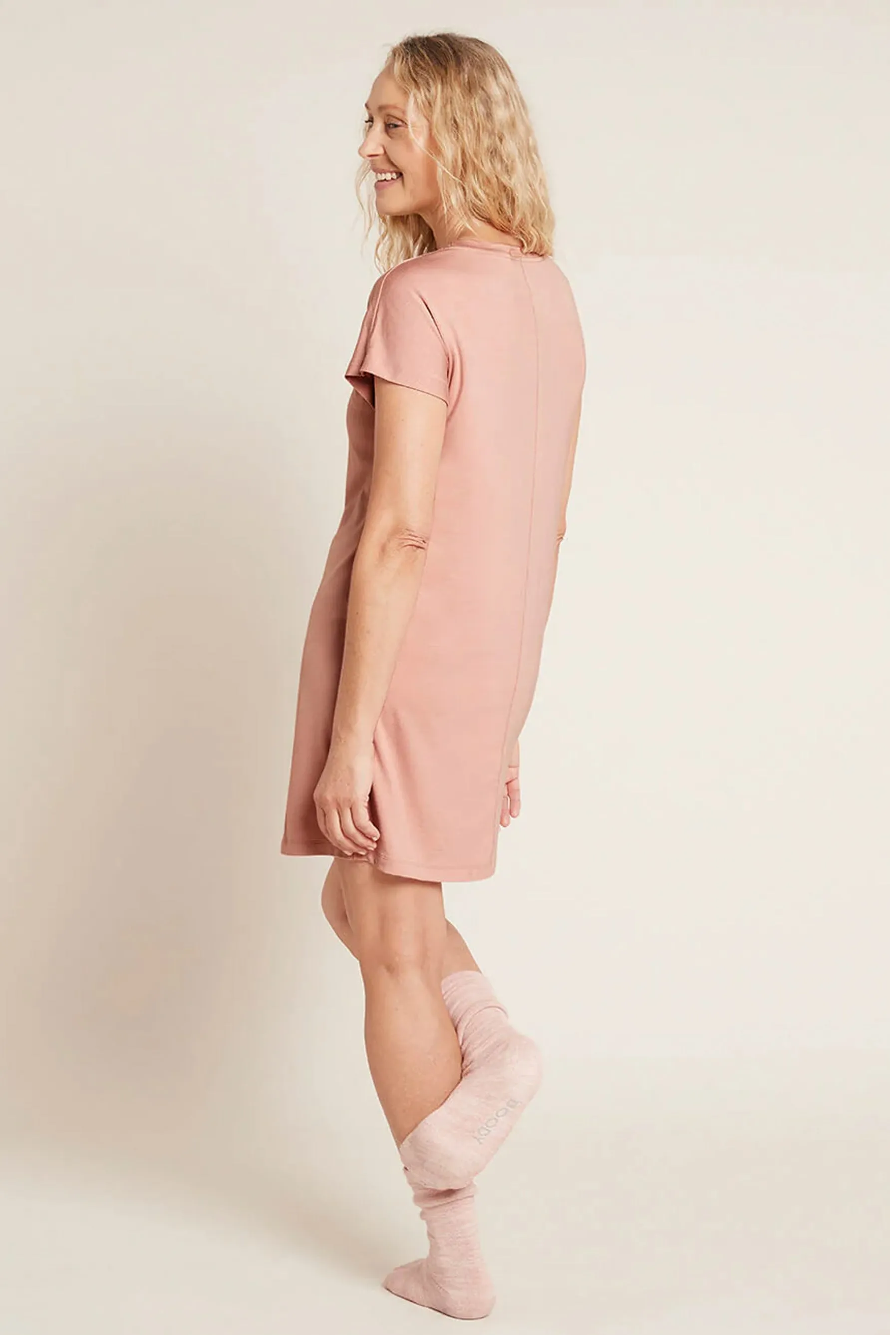 BOODY Goodnight Nightdress Dusty Pink Large