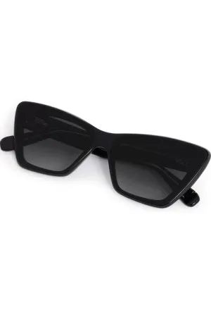 Brigitte Nylon - Black   Black and Crystal