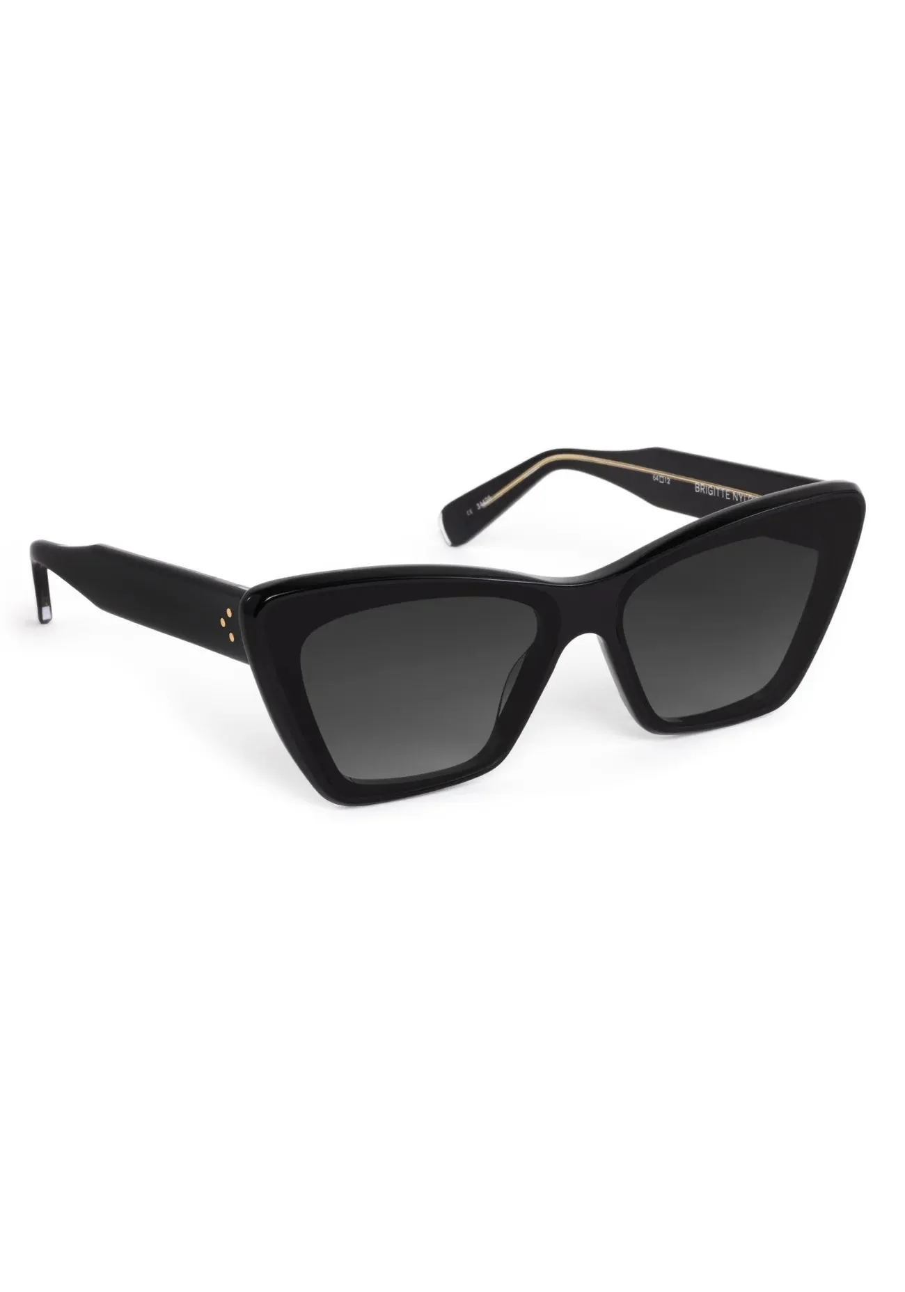 Brigitte Nylon - Black   Black and Crystal