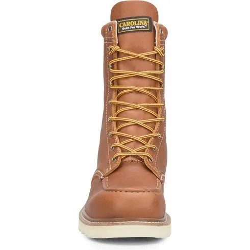 Carolina Men's Wedge Amp Mx 8" Steel Toe Causal Work Boot -Dark Brown- CA7562