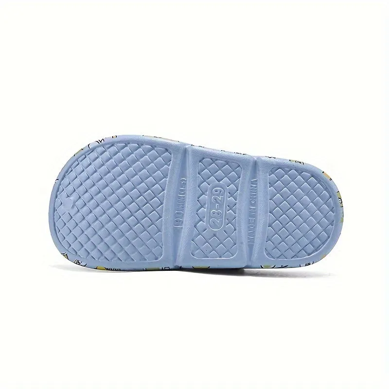 Casual Cute Cartoon Clogs For Girls, Non-slip Clogs For Indoor Outdoor, FS