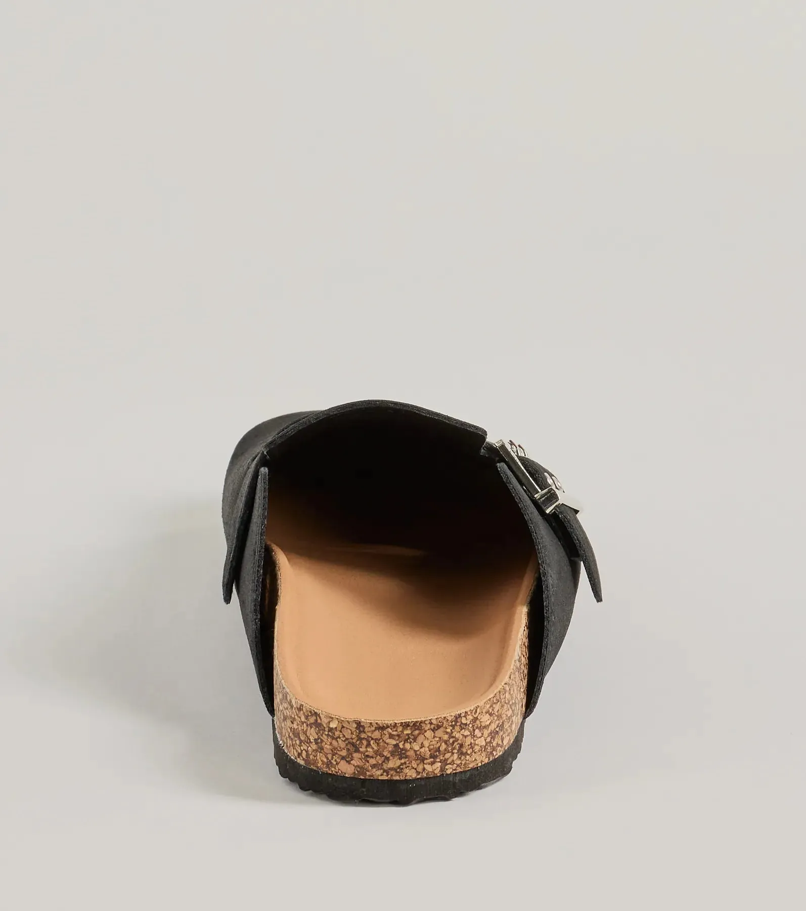 Casual Trend Faux Suede Slip-On Clogs