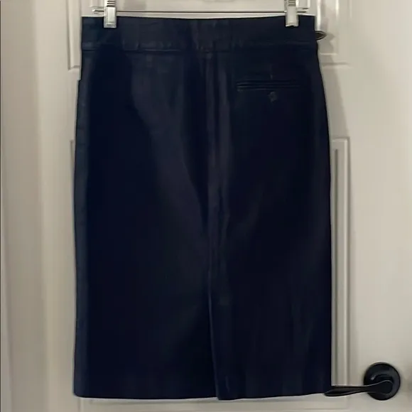 Classic Lauren Jean Co. Dark Denim Skirt