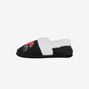 Cleveland Browns Womens Team Color Moccasin Slipper