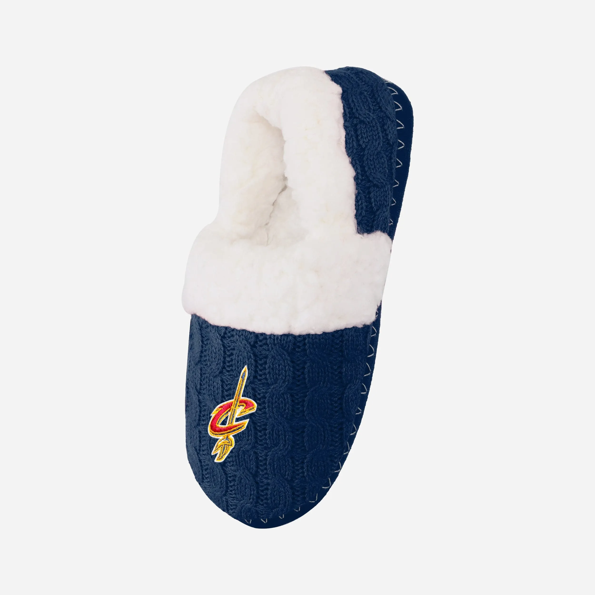 Cleveland Cavaliers Womens Team Color Moccasin Slipper