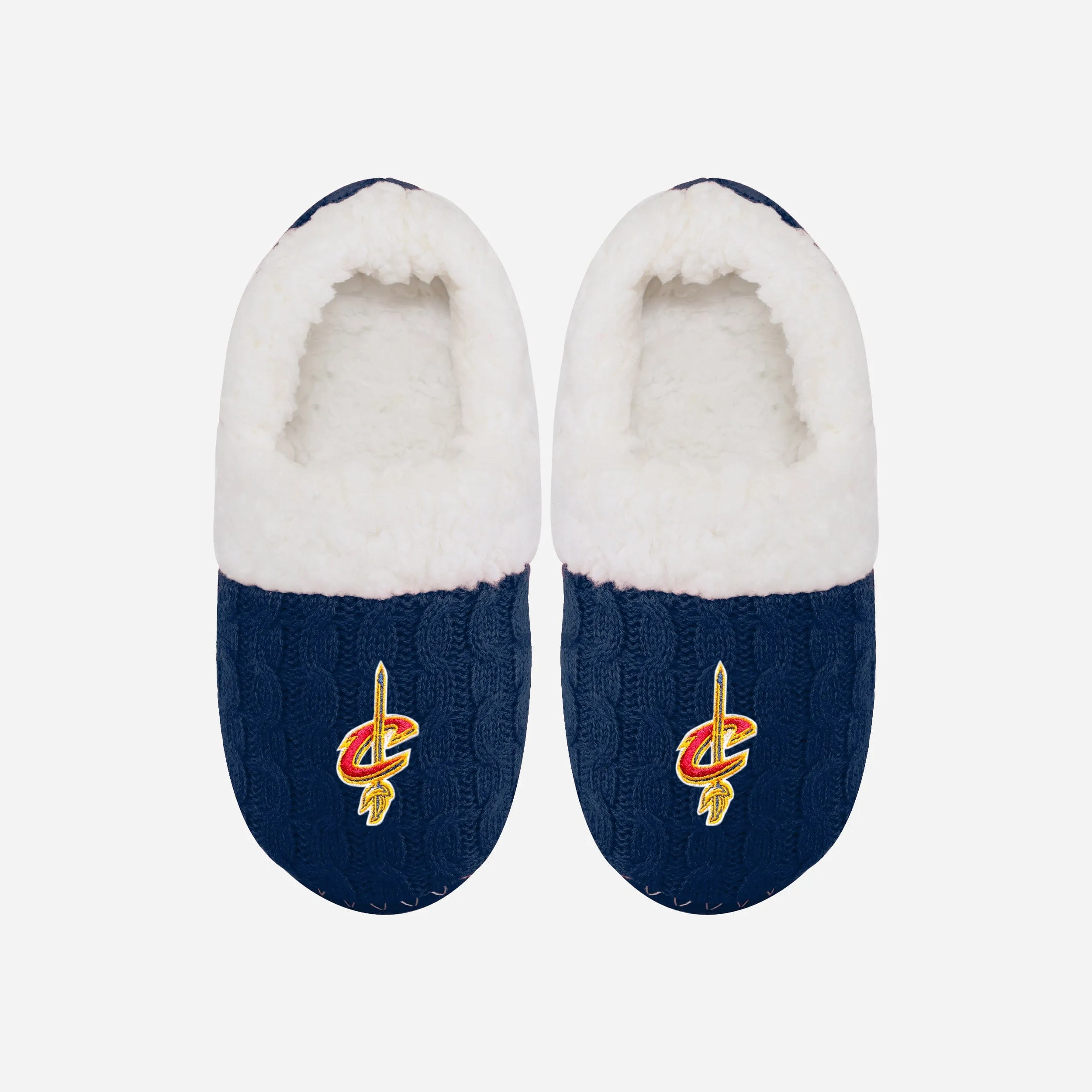 Cleveland Cavaliers Womens Team Color Moccasin Slipper