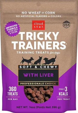Cloud Star Chewy Tricky Trainer- Chicken Liver