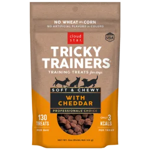 Cloud Star Tricky Trainer Soft & Chewy Cheddar Dog Treats