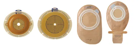 COLOPLAST Ostomy Barrier Sensura Flex Trim to Fit Adhesive 1-3/8" Flange Green Code 5/8 to 7/8" (#11301, Sold Per Box)