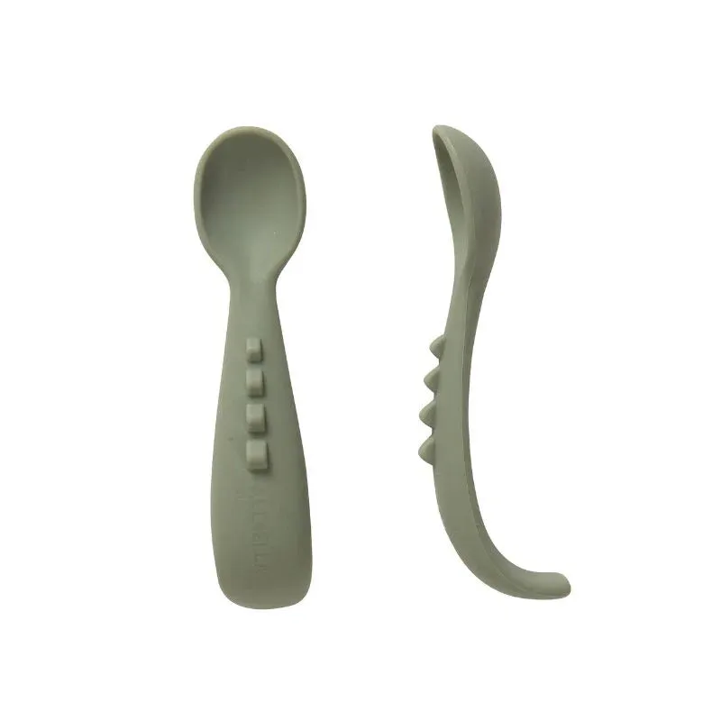 Comfy Grip Silicone SPOONS 2PK - 6M  3 colours