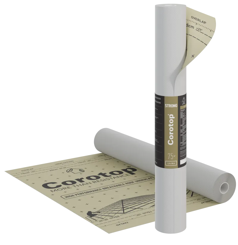 COROTOP Strong - Breathable Roof Membrane - 1.5m x 50m (75m²)