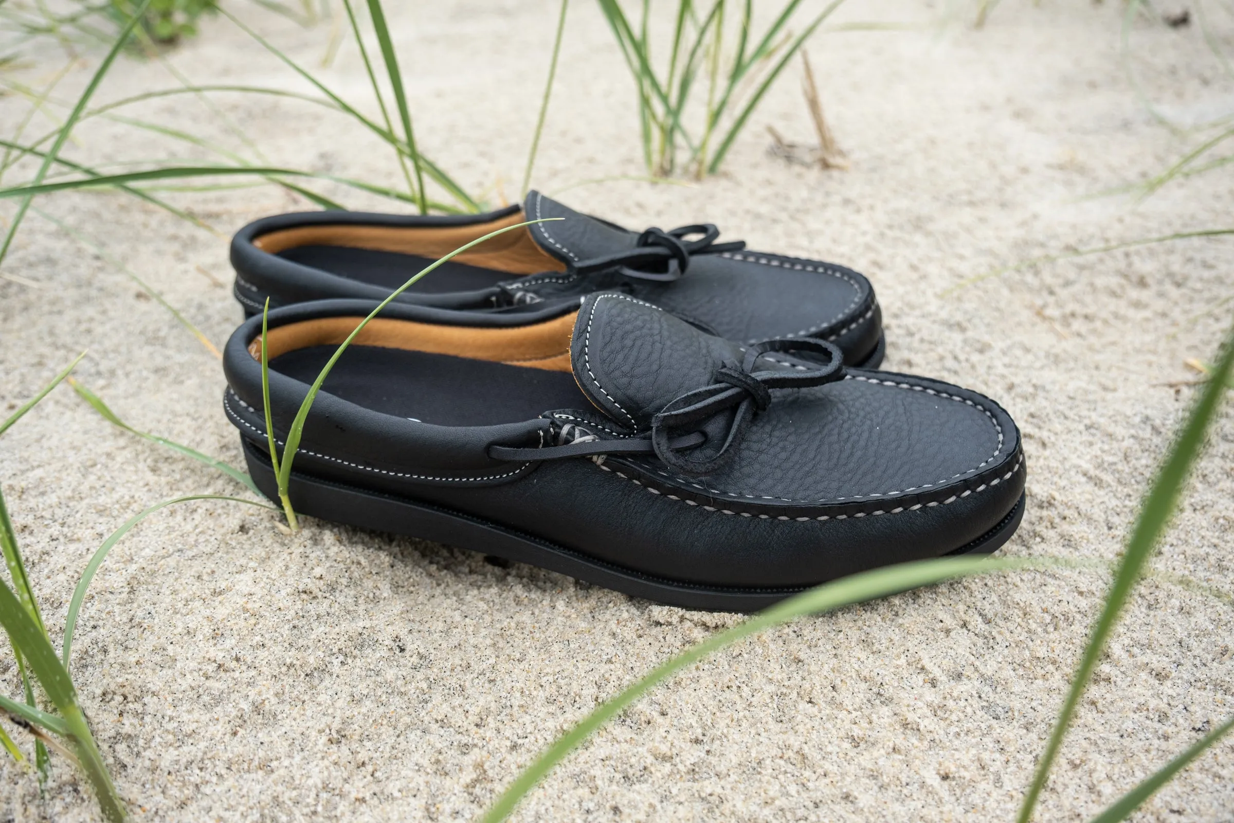 Easymoc - Black Grizzly Leather