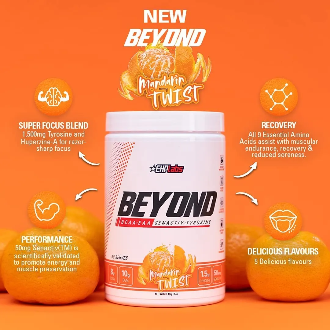 EHP Labs Beyond BCAA EAA Intra-Workout 580g 60 Servings