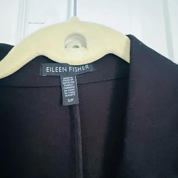 Eileen Fisher Black Duster Jacket