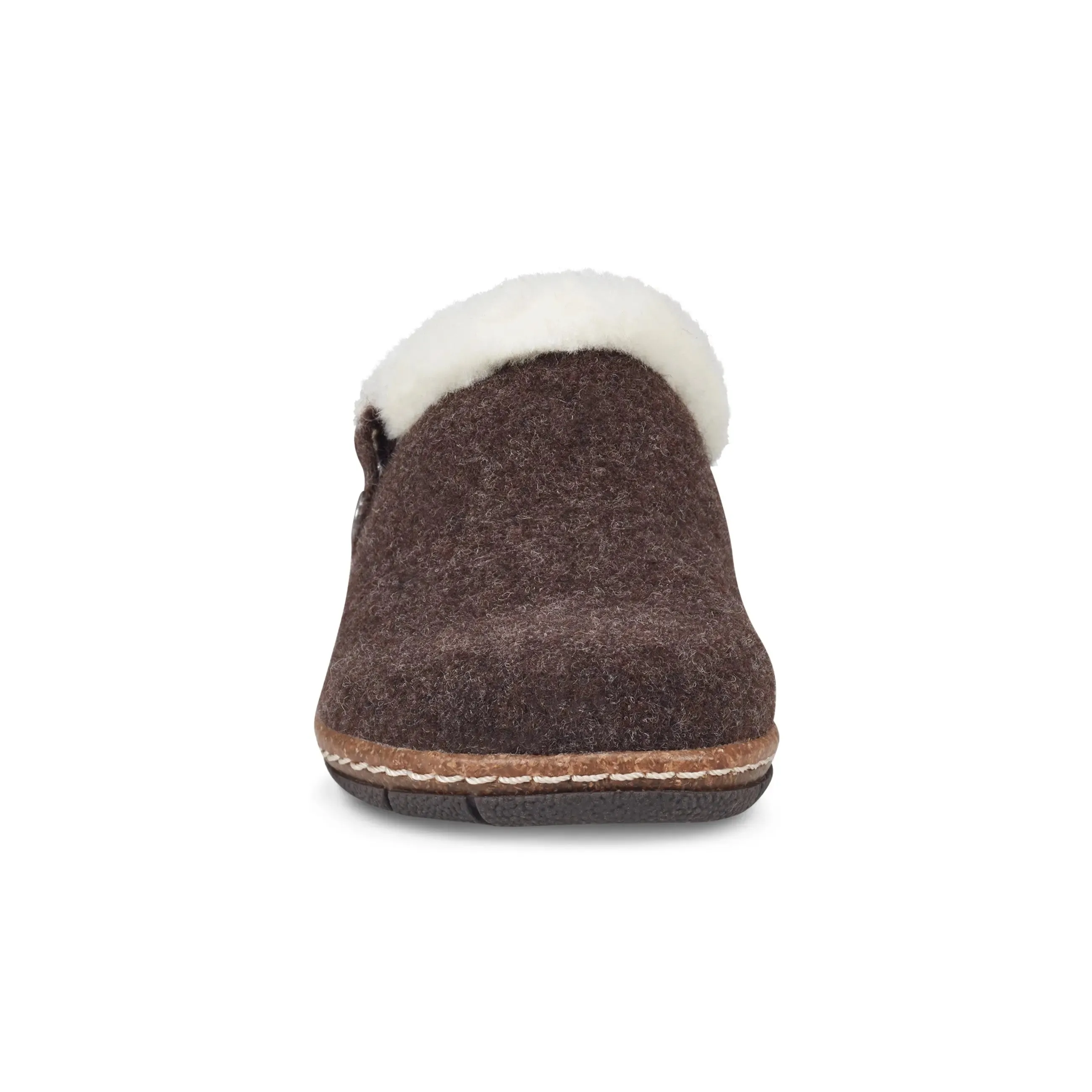 Elena Cold Weather Round Toe Casual Slip-on Clogs