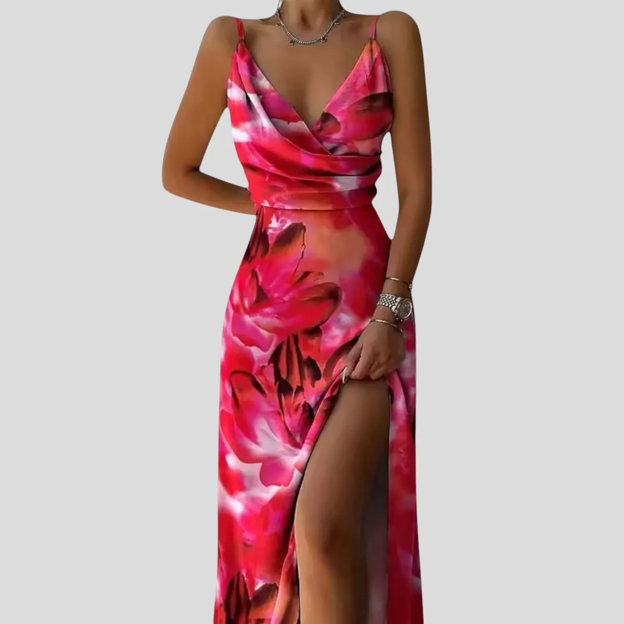 Elise™ – Elegant Slit Dress