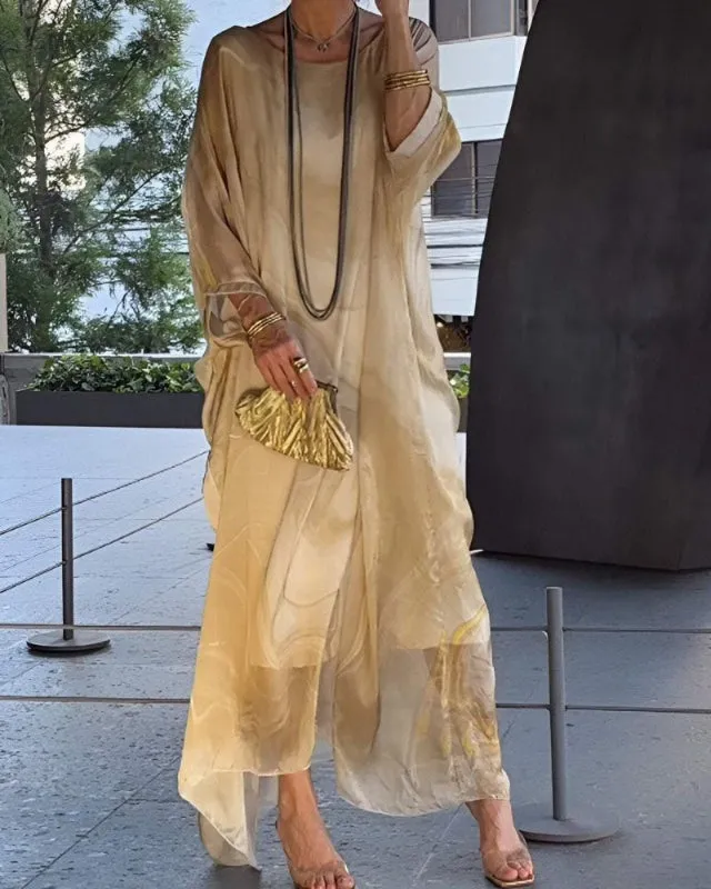Emberlyn | Elegant Chiffon Dress