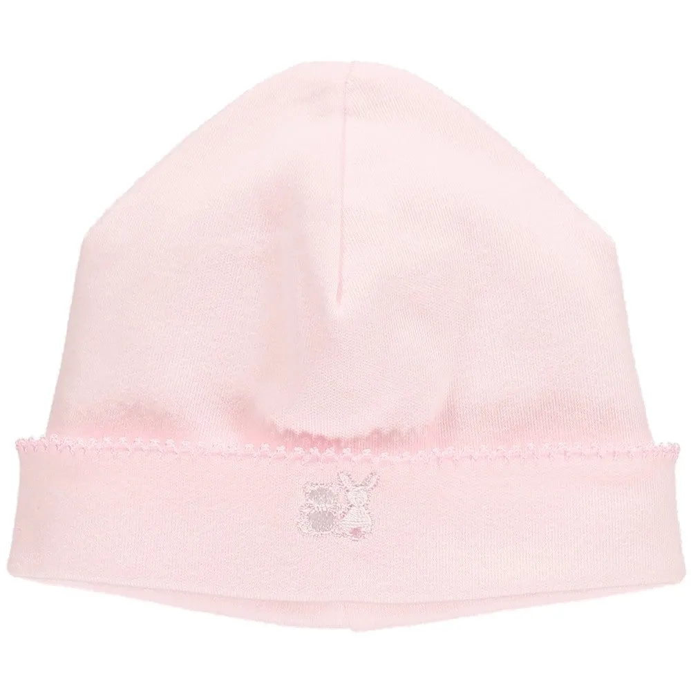 Emile et Rose cotton hat - white
