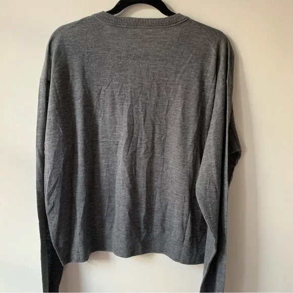 Entireworld 100% cashmere Type B Version 1 V Neck Sweater Sz M