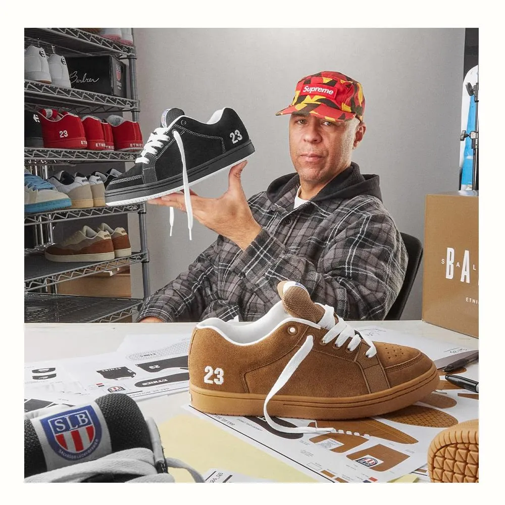 ETNIES SAL23 MUSTARD TRAINERS