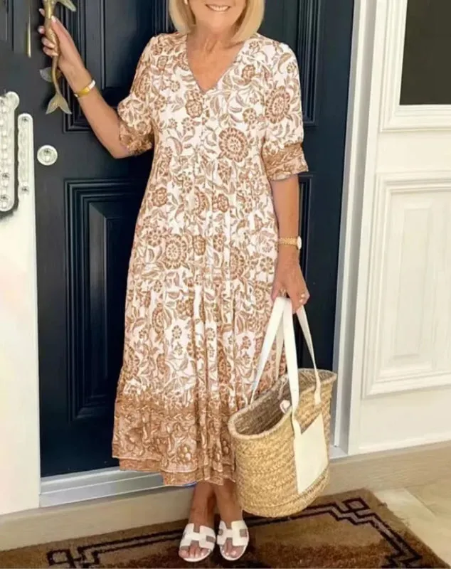 Everly | Elegant Floral Dress