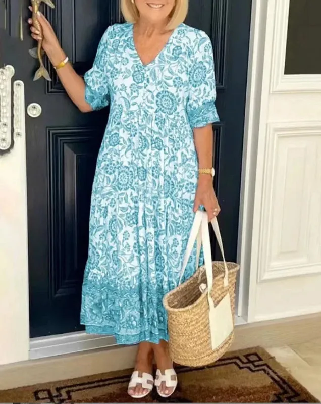Everly | Elegant Floral Dress