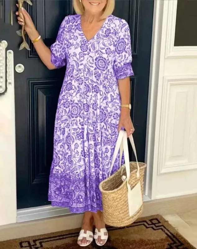 Everly | Elegant Floral Dress