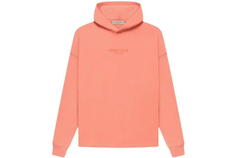 Fear of God Essentials Relaxed Hoodie Coral
