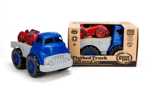 Flatbed Truck with Race Car