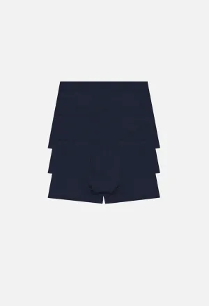 Foundation 3 Pack Boxer Brief / Navy