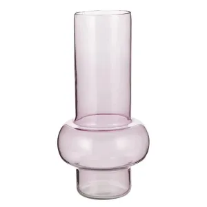 Glass Vase - Purple