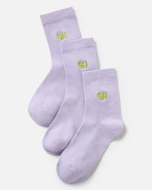 Glow_UP lilac socks