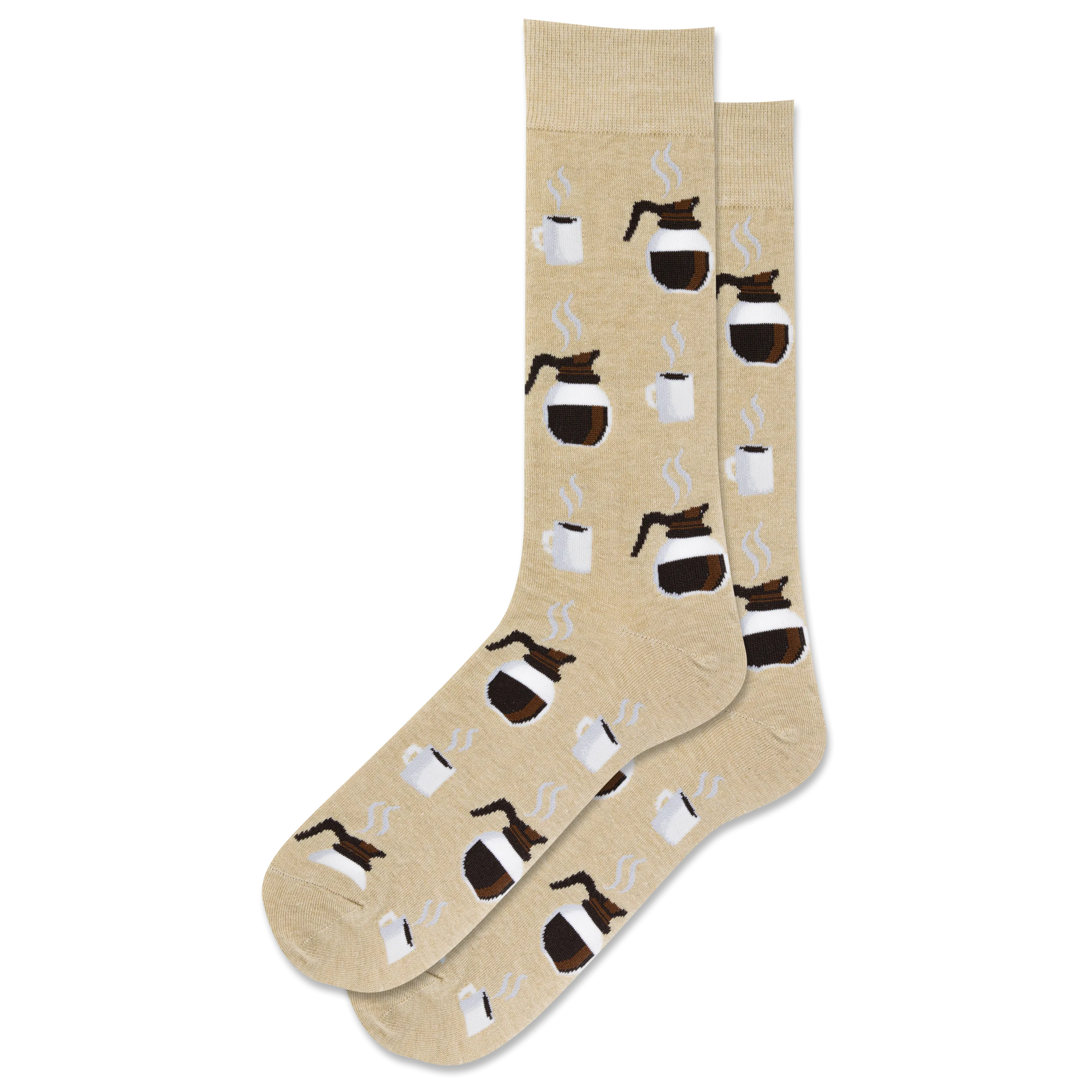 HOTSOX Men's Coffee Crew Sock